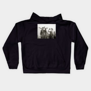 Farmers Drinking Beer, 1941. Vintage Photo Kids Hoodie